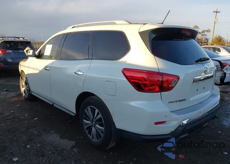 2017 Nissan Pathfinder Sv из США, поврежденный, VIN 5N1DR2MN7HC694264